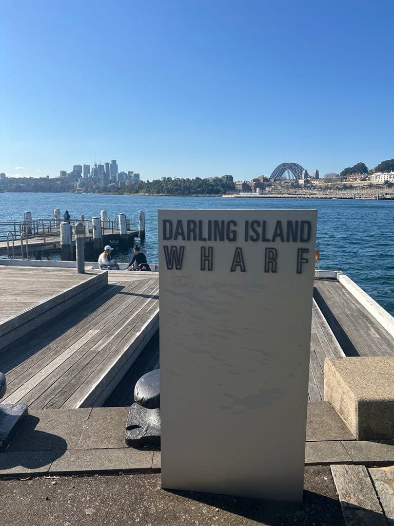 Darling Harbour wharf cruise terminal pickup