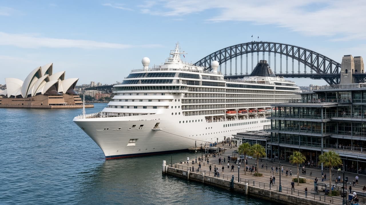 Cruise terminal pickup in Sydney