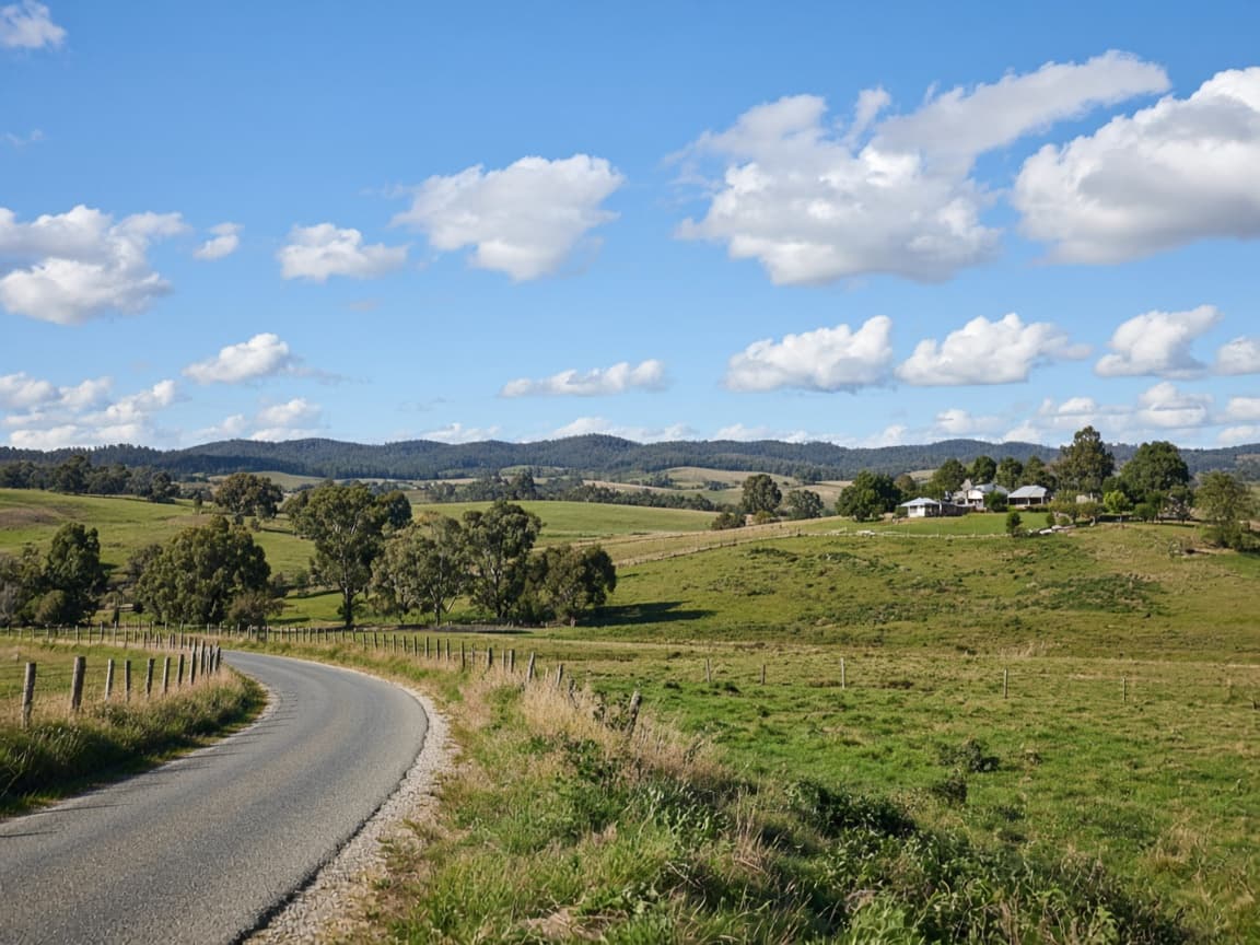 Camden region countryside on a private tour